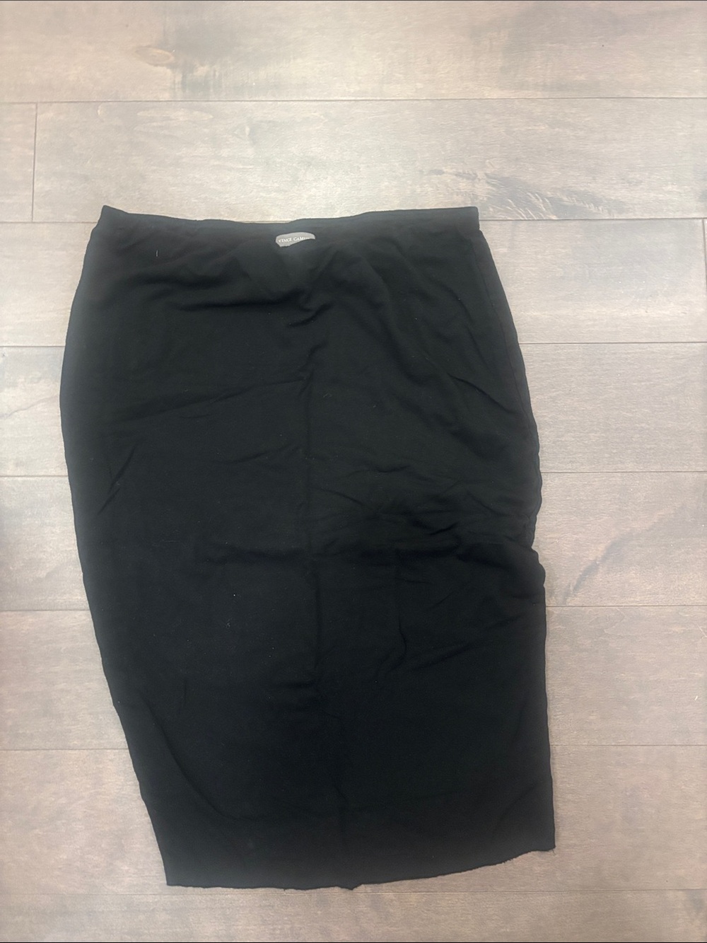 Classic Black Pencil Skirt - Sleek Women's Stretch MIDI length